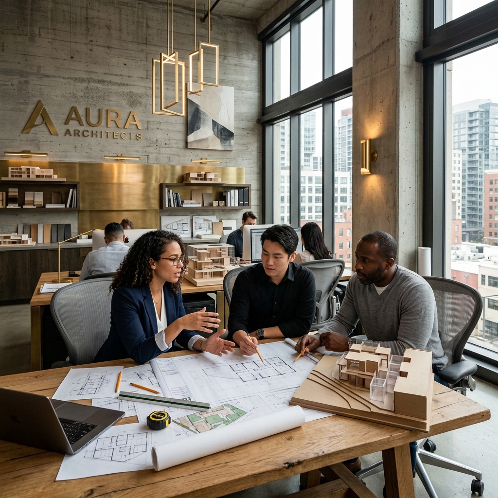 Zayd Architects collaborative design studio team